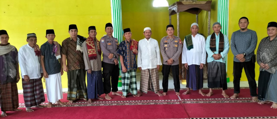 Polsek Kaur Utara Safari Jumat di Masjid AL Mukarramah