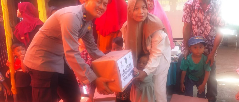 Polres Kaur Hadiri Program TNI AD Manunggal Pencanangan Air Bersih dan Penurunan Stunting 
