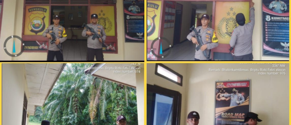 Hari Minggu, Polres Kaur dan Polsek Jajaran Cek Instalasi Listrik Mako 