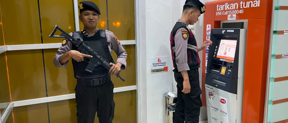 Dini Hari, Polres Kaur Patroli Objek Vital di Wilayah Kota Bintuhan