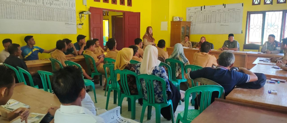 Polsek Padang Guci Hulu Hadiri Rapat Persiapan Pelaksanaan HUT RI Ke-78 Tahun 2023 