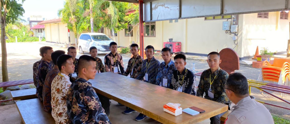 Polres Kaur Gelar Apel dan Binlat Casis Bintara dan Tamtama Polri Lulus Terpilih 