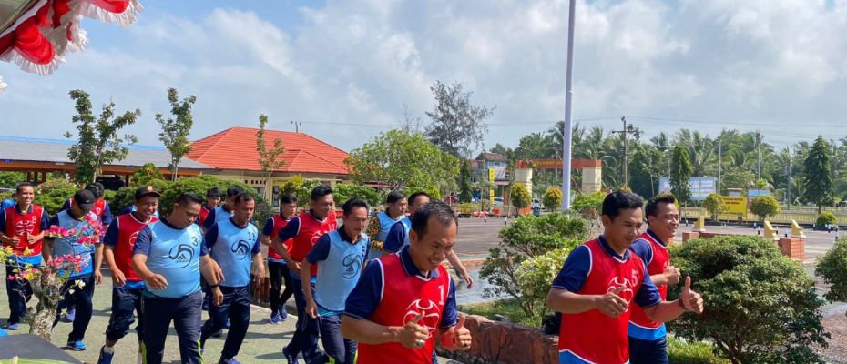 Polres Kaur Gelar Kegiatan Kesampataan Jasmani Periode II Tahun 2023 