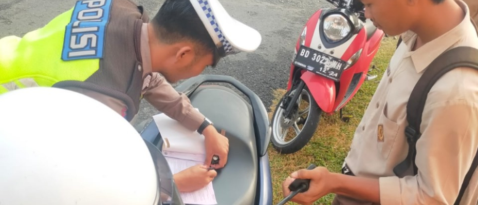 Patroli Hunting, Satlantas Polres Kaur Kembali Tindak 5 Kendaraan 