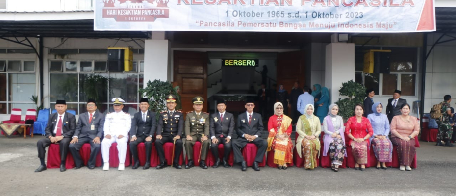 Kapolres Kaur Ikuti Upacara Kesaktian Pancasila 