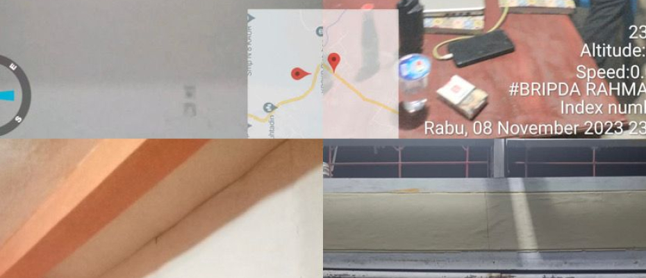 Rutin Patroli,  Personel Piket Satgas Preventif OMB Polres Kaur Jaga dan Cek Gudang Logistik KPU 