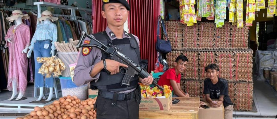 Cegah Terjadinya Tindaka 3C, Polres Kaur Gelar Patroli Keliling 