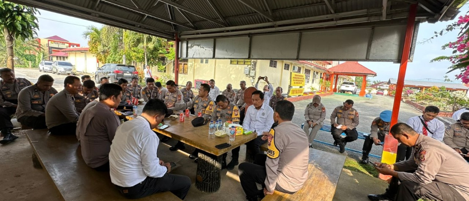 Kapolres Kaur Pimpin Anev Kinerja Polres Kaur dan Jajaran 