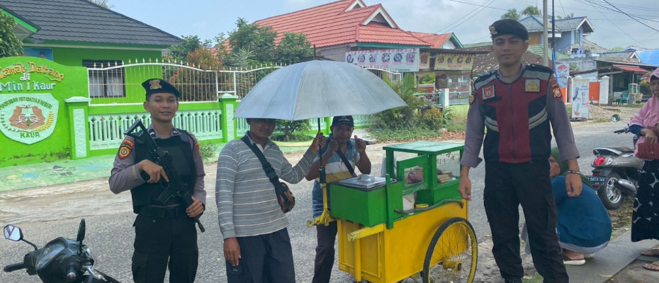 Cegah Aksi Kejahatan yang Meresahkan Masyarakat, Satsamapta Polres Kaur Tingkatkan Patroli