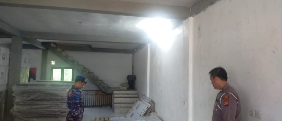 Personel Piket Satgas Preventif Operasi OMB Polres Kaur, Patroli jaga di Gudang Logistik KPUD