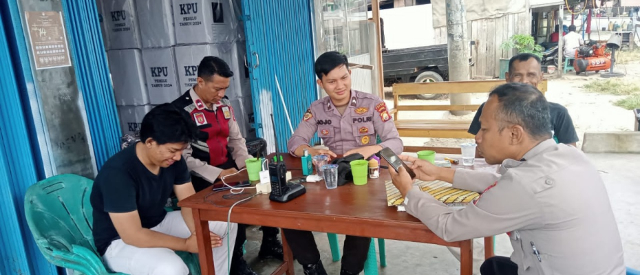 Patroli Presisi, Polres Kaur Lakukan Pengecekan Rutin Kantor KPU, Bawaslu, dan Gudang Logistik 
