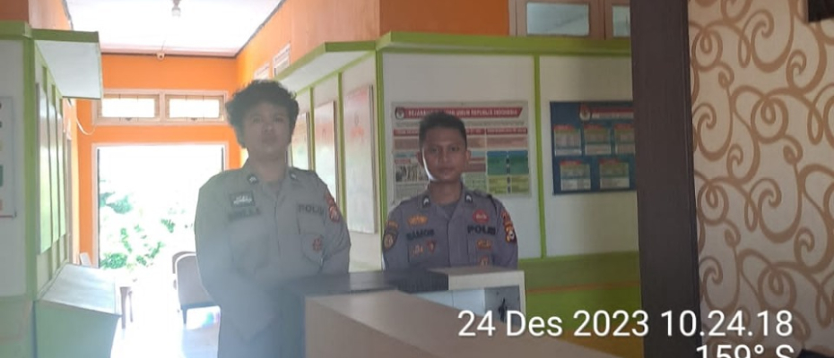Antisipasi Gangguan Sitkamtibmas, Polres Kaur Patroli di Seputaran Kantor KPUD 