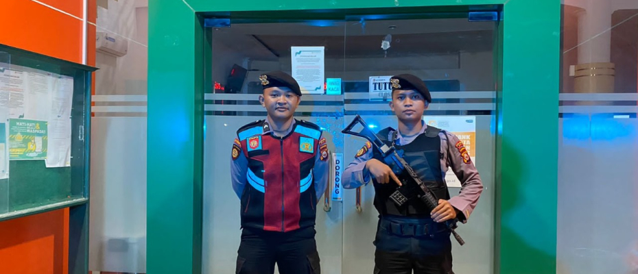 Cek Anjungan Tunai Mandiri di Wilayah Hukum, Sat Samapta Berikan Pengamanan 