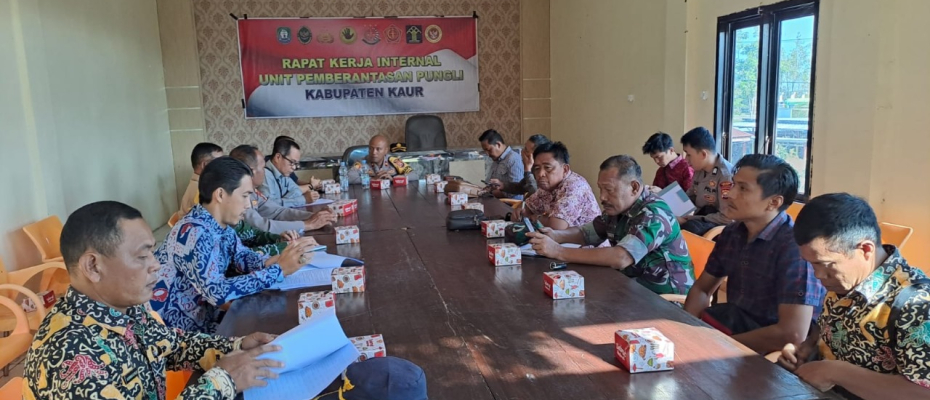 Antisipasi Aksi Pungli di Temapat Wisata, Polres Kaur Gelar Rapat Bersama Pemerintah dan Pengelola Wisata  