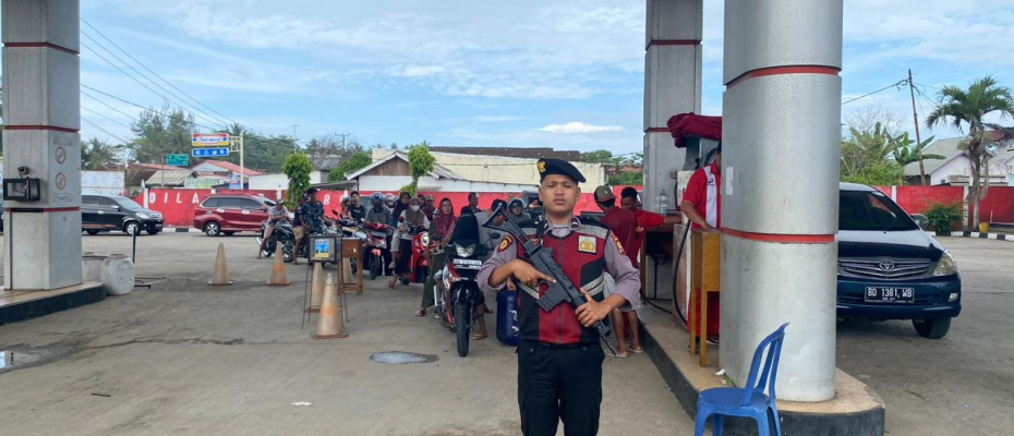 Cegah Aksi Kriminal, Sat Samapta Polres Kaur Patroli di Seputaran Wilkum 