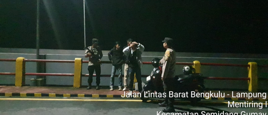 Polsek Kaur Tengah Patroi Dialogis Antisipasi 3Cdan Premanisme