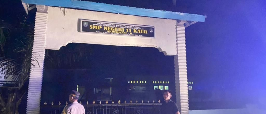 Antisipasi Tindak Pidana 3C, Polsek Kaur Utara Rutinkan Patroli KRYD 