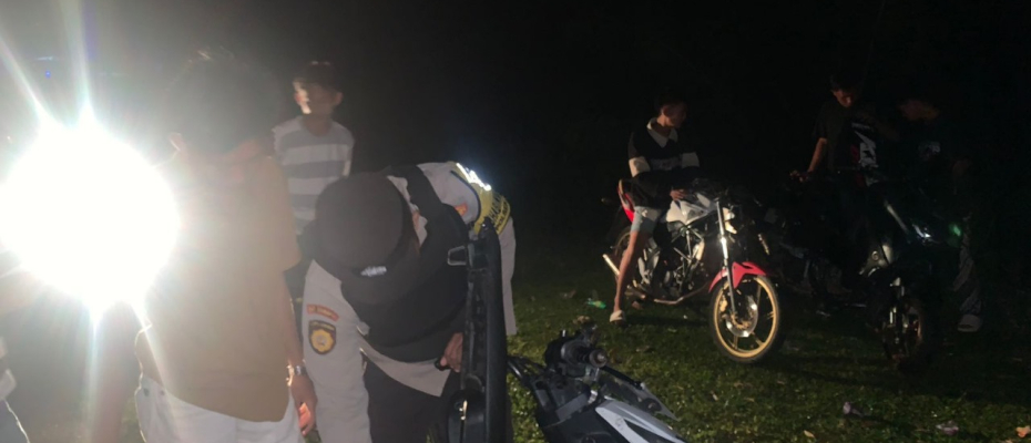 Piket Yanmas Polsek Kaur Utara Patroli KRYD dalam Rangka Antisipasi Tindak Pidana 3C 