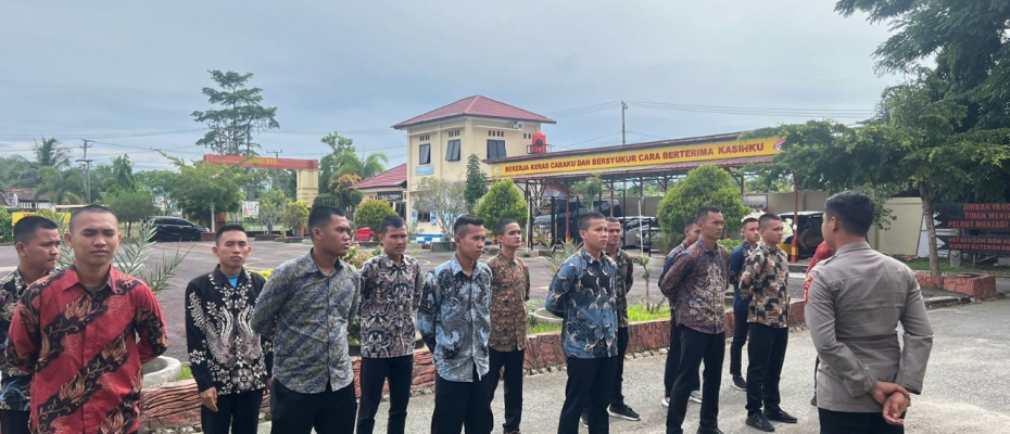 Pimpin Apel, Kabag SDM Polres Kaur Berikan Arahan dan Motivasi kepada Casis Bintara dan Tamtama 