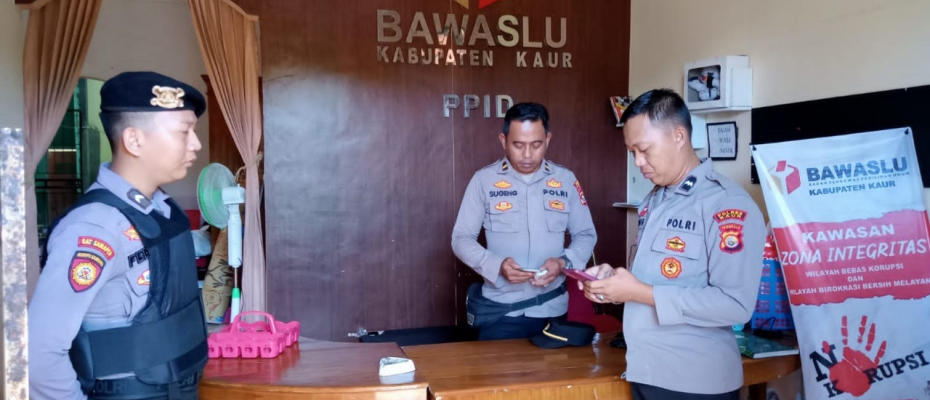 Antisipasi Gangguan Kamtibmas, Polres Kaur Patroli Dialogis dalam rangka Operasi Mantap Brata  