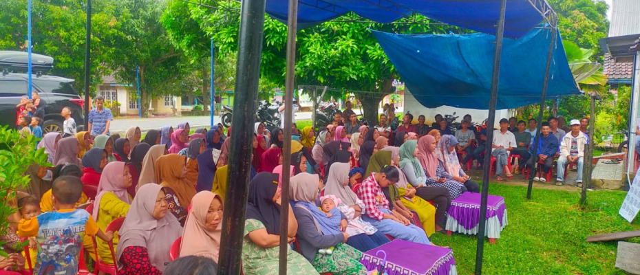 Polres Kaur Laksanakan Pengamanan Kampanye Calon DPD RI Hj. Dewi Coryati, M.Si