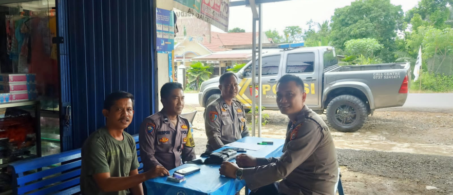 Jalin Silahturahmi, Kapolsek Ketahun Smabang Ke Tokoh Agama Kristen