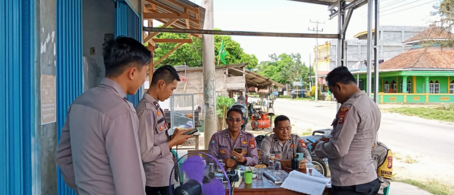 Wujudkan Kamtibmas Kondusif, Polres Kaur Patroli Dialogis Antisipasi Gangguan Kamtibmas