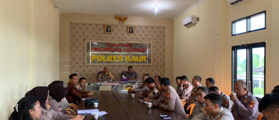 Tindak Lanjut DIPA Tahun 2024, Polres Kaur Laksanakan Kegiatan Asistensi