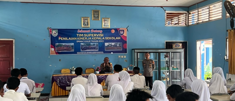 Bag SDM Polres Kaur Sosialisasi Penerimaan Polri Terpadu 