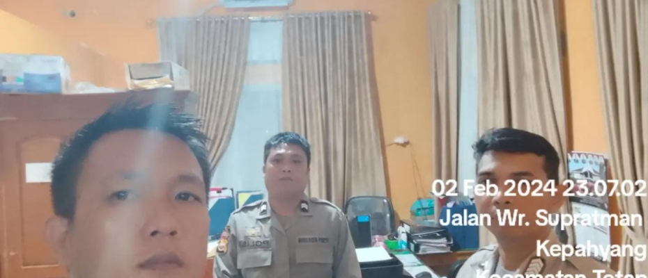 Operasi Mantap Brata Nala 2023, Polres Kaur Pengamanan Kantor KPUD 