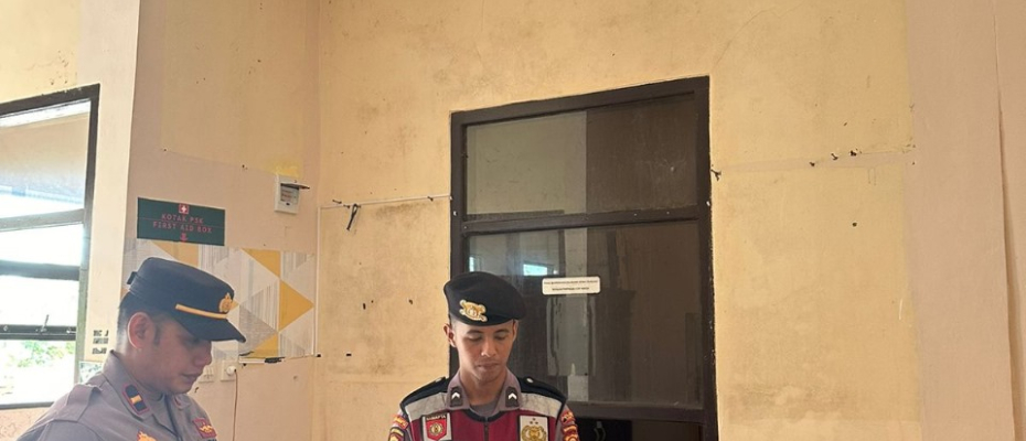 Polres Kaur Patroli Dialogis Presisi di Seputaran Kantor KPUD, Kantor Bawaslu, Gudang Logistik 