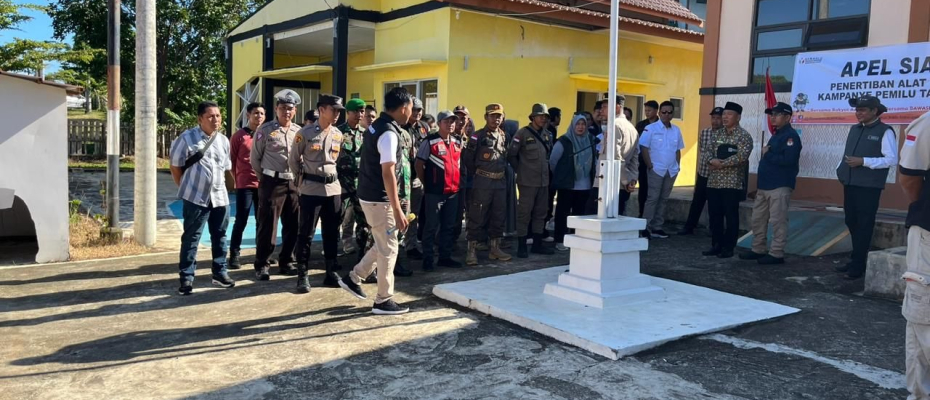 OMB Nala 2023, Polres Kaur Patroli Pengamanan di Kantor Bawaslu 