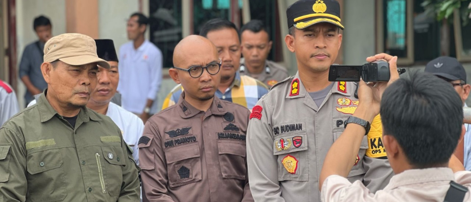 Pantau Rekapitulasi di Tingkat PPK, Polres Kaur Patroli Gabungan 