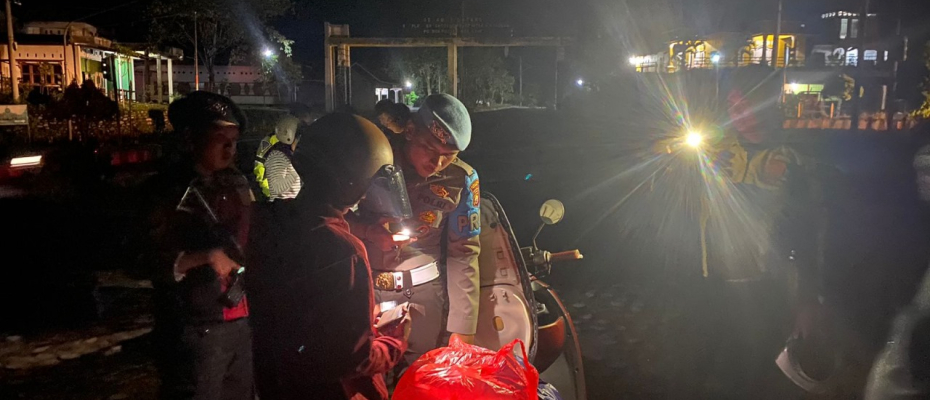 Tekan Angka Penyakit Masyarakat, Polres Kaur Patroli KRYD  