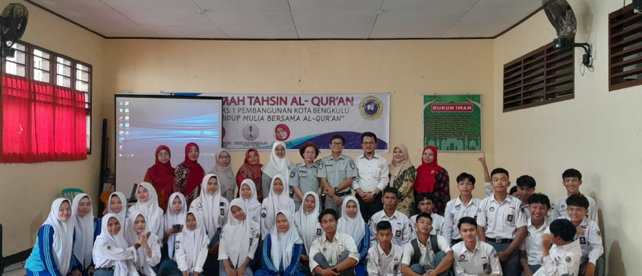 Jasa Raharja Samsat Kota Bengkulu Mengajak SMKS1 Pembangunan Kota Bengkulu Peduli Keselamatan Siswa
