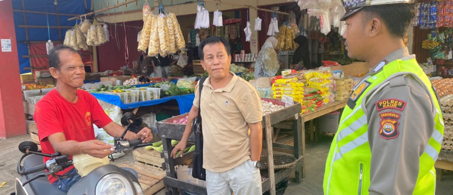 Satlantas Polres Kaur Imbau Pengendara Tak Gunakan Knalpot Brong