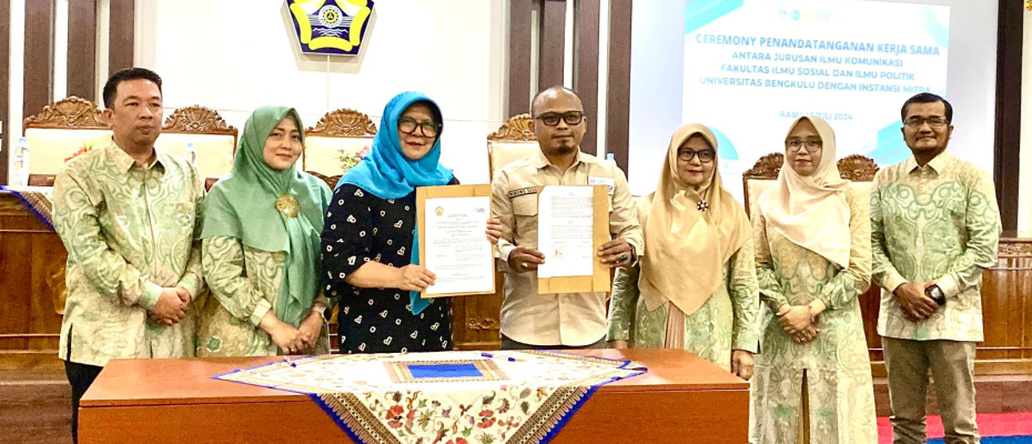 SMSI dan Jurusan Ilmu Komunikasi FISIP Unib Jalin Kerjasama