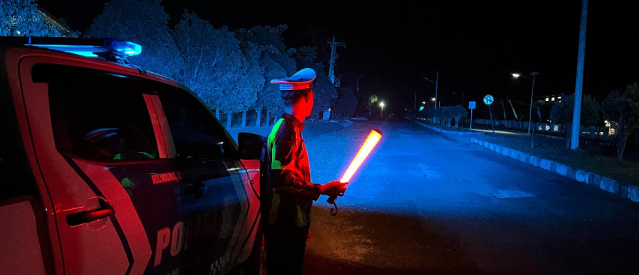 Cegah Balap Liar, Sat Lantas Polres Kaur Tingkatkan Patroli Dialogis Kepada Pengguna Jalan