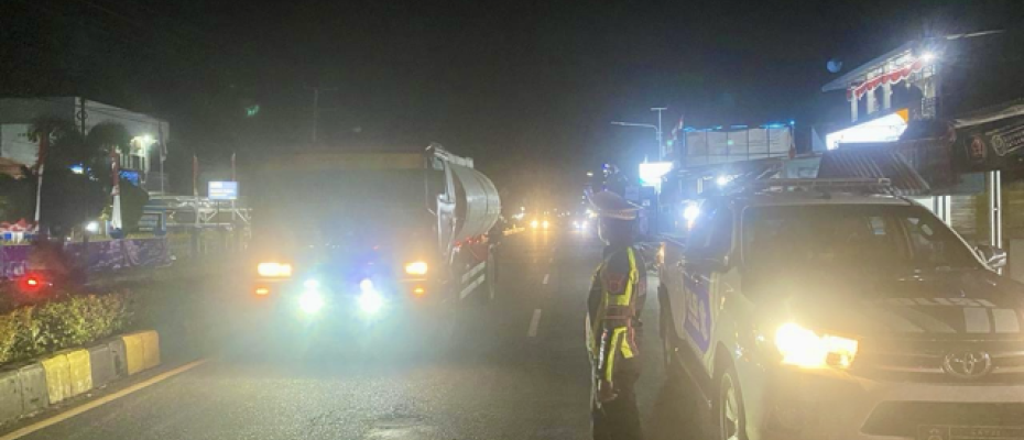 Jelang Pilkada 2024, Satlantas Polres Mukomuko Rutin Laksanakan Patroli Malam