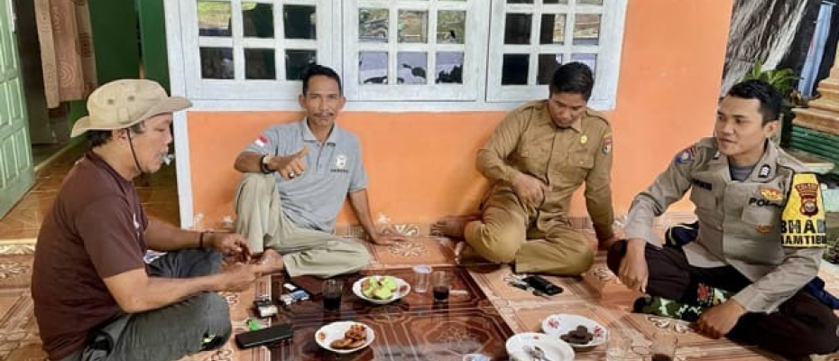 Cooling Sistem Pemilu 2024, Bhabinkamtibmas Imbau Warga Jaga Kerukunan
