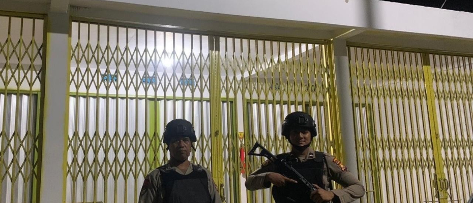 Polres Mukomuko Perkuat Pengamanan di Gudang Logistik KPU Jelang Pilkada 2024