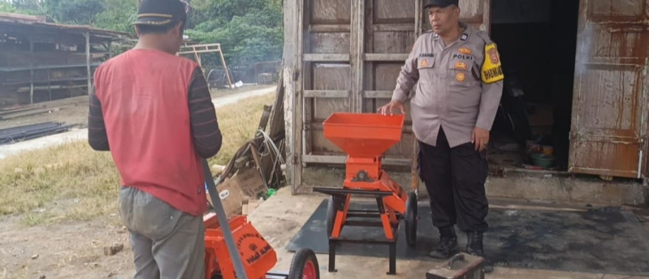 Polsek Padang Ulak Tanding Polres Rejang Lebong Polda Bengkulu Sambang Bersama babinkamtibmas Polsek  Padang Ulak Tanding lakukan Cooling System