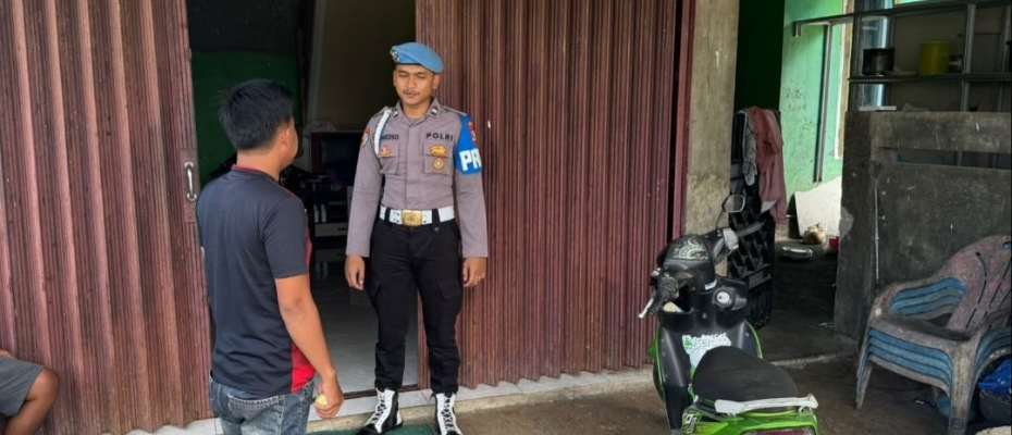 Polisi Gerebek Rumah Masyarakat