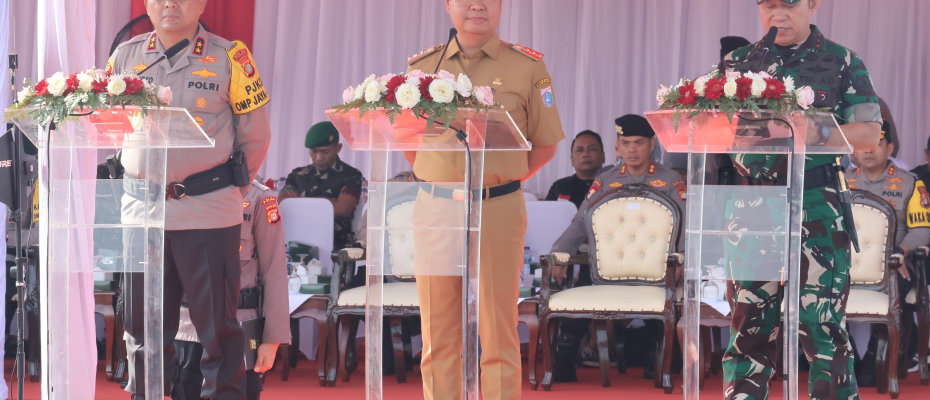 Kapolda Metro dan Pangdam Jaya Pimpin Apel Kesiapan Pengamanan Pilkada 2024 di Monas