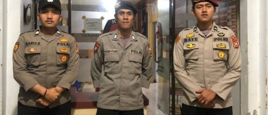 Polres Kepahiang Terus Perketat PAM Kantor Bawaslu BS selama 1×24 Jam Pasca Pilkada 2024