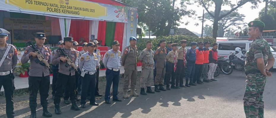 Polres Kepahiang Komitmen Ciptakan Sitkamtibmas dalam Perayaan Natal dan Tahun Baru 2025 Tetap Aman dan Kondusif