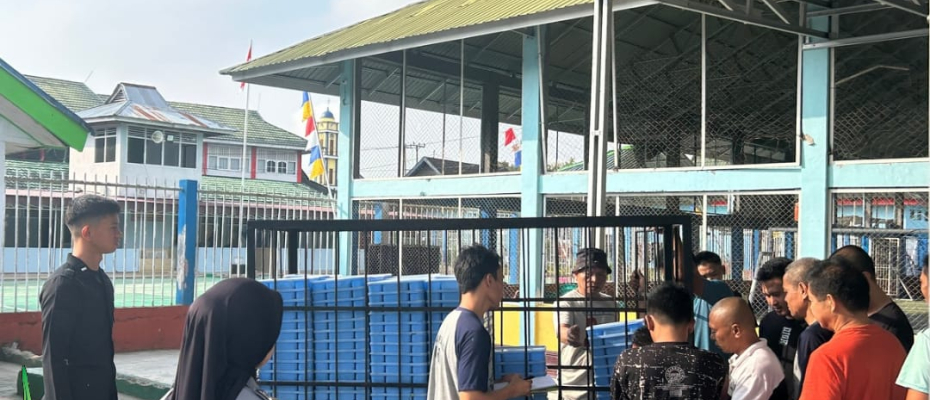 Lapas Curup Optimalkan Pengawasan Pembagian Makanan Warga Binaan