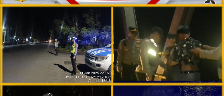 Patroli Sinergitas Blue Sky Wujud Kehadiran  TNI-Polri, Dalam Menjaga Kondusifitas di Wilkum Polres Bengkulu Utara