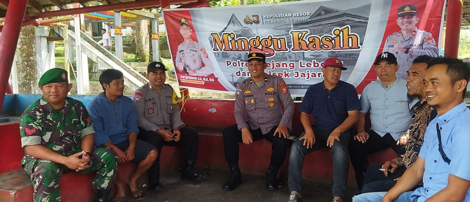 Polsek Sindang Kelingi Gelar Kegiatan Minggu Kasih, Dekatkan Polisi dengan Masyarakat