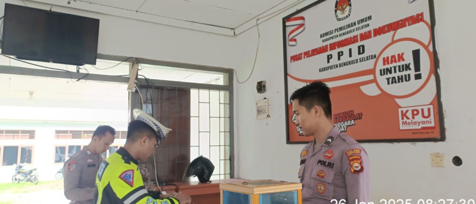 Sat Lantas Polres Bengkulu Selatan Gelar Patroli, Pengawalan, dan Pengaturan Lalu Lintas di Titik Rawan Kemacetan